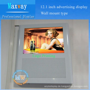 attraktiv und haltbar 12 Zoll Aufzug Werbung display